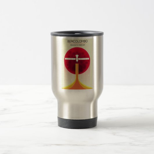 Mug De Voyage mission BepiColombo vers mercure (Centre)
