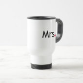 Mug De Voyage Mme - moitié de M. et Mme ensemble (Devant droit)