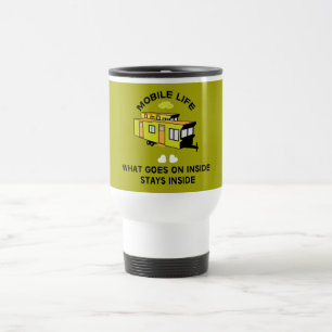 Mug De Voyage Mobile Homes   Caravanes statiques   Nouveau   Ret