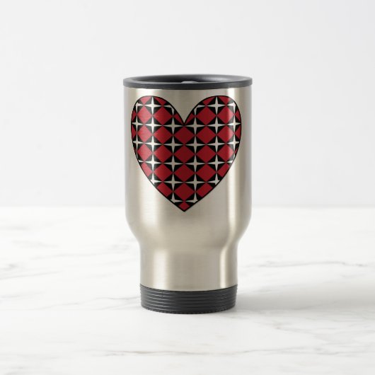 Mug De Voyage Mod Diamond Heart (Centre)