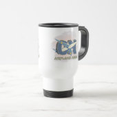 Mug De Voyage Mode Avion ACTIVÉ (Devant droit)