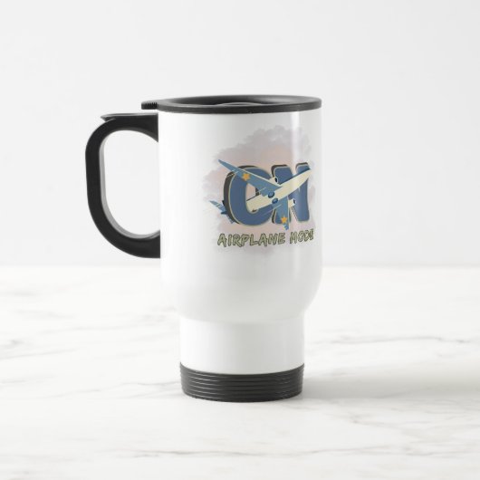 Mug De Voyage Mode Avion ACTIVÉ (Gauche)