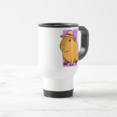 Mug De Voyage Mode Chill Capybara (Devant droit)