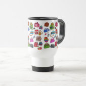 Mug De Voyage Mode Cool amusant Illustré Motif de bourse (Devant droit)