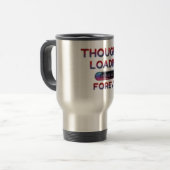 Mug De Voyage Mode d'amorçage mental (Devant gauche)