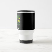 MUG DE VOYAGE MODÈLE DE TEXTE D'IMAGE NOIRE SIMPLE ET MODERNE (Centre)