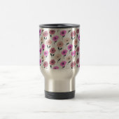 Mug De Voyage Modèle floral dynamique (Centre)