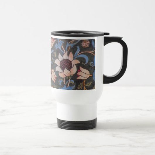 Mug De Voyage Modèle William Morris Evenlode : Vintage Moody (Droite)
