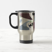 Mug De Voyage Modern Parrots Tropical Pattern  (Gauche)