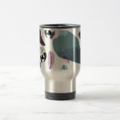 Mug De Voyage Modern Parrots Tropical Pattern  (Centre)