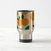 Mug De Voyage Modern Stylish Citrus Fruit Oranges Pattern (Centre)