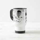 Mug De Voyage Moderne 2 Photo Script Love (Devant gauche)