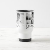 Mug De Voyage Moderne 2 Photo Script Love (Centre)