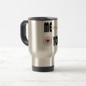 Mug De Voyage MOI et TOI. (Devant gauche)