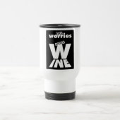 Mug De Voyage Moins de soucis Plus de vin (Centre)