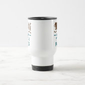 Mug De Voyage Moitié café moitié pasteur de jeunesse (Centre)