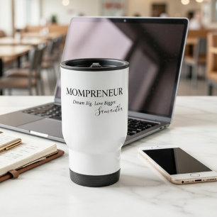 Mug De Voyage Mompreneur Personnalisée – Cadeau Personnalisé