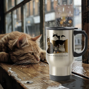 Mug De Voyage Mon chat a des chats