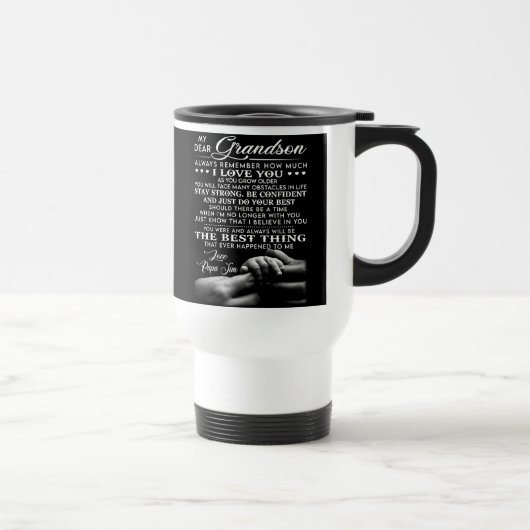 Mug De Voyage Mon cher grand-fils (Droite)