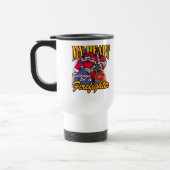 Mug De Voyage Mon coeur appartient à un sapeur-pompier (Gauche)