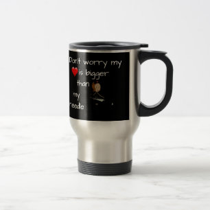 Mug De Voyage Mon coeur est plus gros que mon aiguille