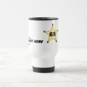 Mug de voyage "Mon nom est juste ici" (Centre)