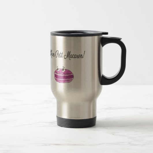 Mug De Voyage Mon Petit Macaron (Droit)