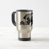 Mug De Voyage Mon Pug (Devant gauche)