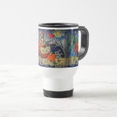 Mug De Voyage Mona Lisa Fun Zodiac Whimsical (Devant droit)