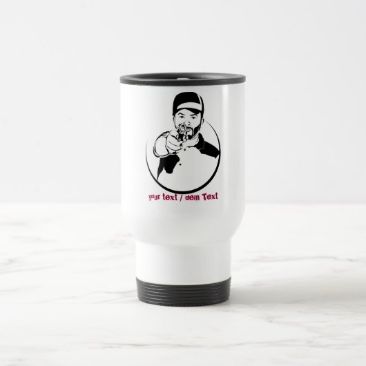 Mug De Voyage Monde Gangstas (Centre)