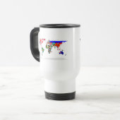 Mug De Voyage monde marqué (Devant gauche)