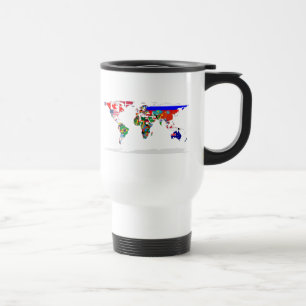 Mug De Voyage monde marqué