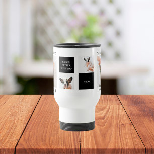 Mug De Voyage Monde Meilleur chien maman   Photo de chien de col