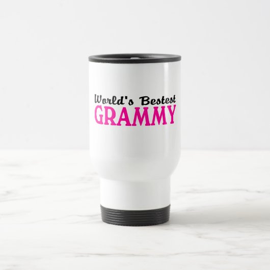 Mug De Voyage Mondes Bestest Grammy (Centre)