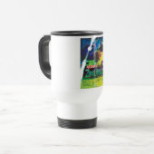 Mug De Voyage Mondes Zombie Galaxie d'Halloween (Devant gauche)