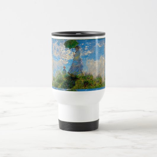 Mug De Voyage Monet Femme Parasol Impressionnisme (Centre)