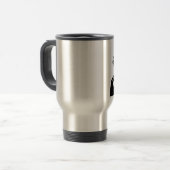 Mug De Voyage monkeymonkey de musique (Devant gauche)