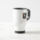 Mug De Voyage Monogram Arkansas State Moveable Heart City tendan (Devant droit)