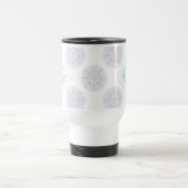 Mug De Voyage Monogram Pastel Rainbow Sundae Polka Dot Mandala (Centre)