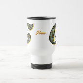 Mug De Voyage Monogramme Daisy Initiale C Personnalisé (Centre)