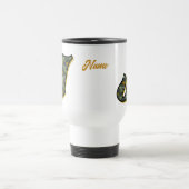 Mug De Voyage Monogramme Daisy Initiale J Personnalisé (Centre)