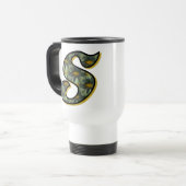 Mug De Voyage Monogramme Daisy Initiale S (Devant gauche)
