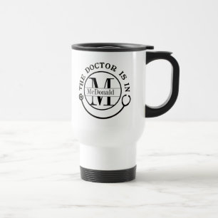 Mug De Voyage Monogramme Docteur Est En Musique De Voyage