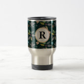 Mug De Voyage monogramme et feuille (Centre)