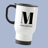 Monogramme Nom initial Simple