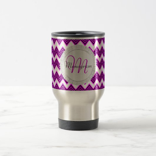 Mug De Voyage Monogramme personnalisable (Centre)