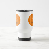 Mug De Voyage monogramme Twilight nom customisé et initiale (Centre)