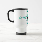 Mug De Voyage Monstre/Alien/Dessin/Bleu (Gauche)