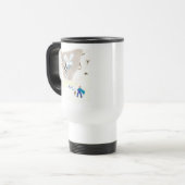 Mug De Voyage Montagne des déchets de glace (Devant gauche)