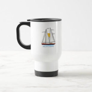 Mug De Voyage Monterey Coastal Nautical Sailor